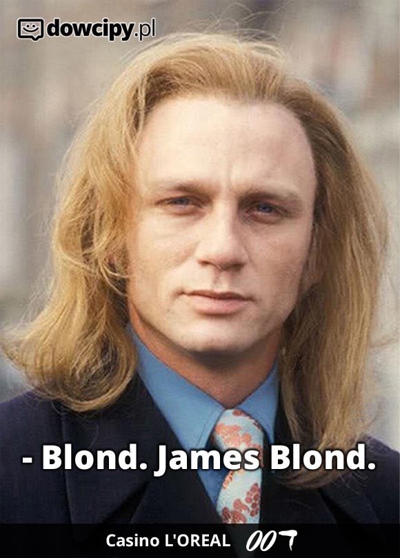 James Blond in Casino L'OREAL