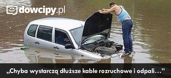 Chyba wystarczą dłuższe kable rozruchowe i odpali…